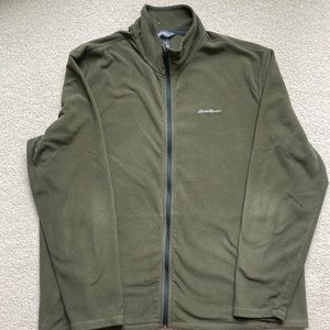 Eddie Bauer zip up fleece. Size XL